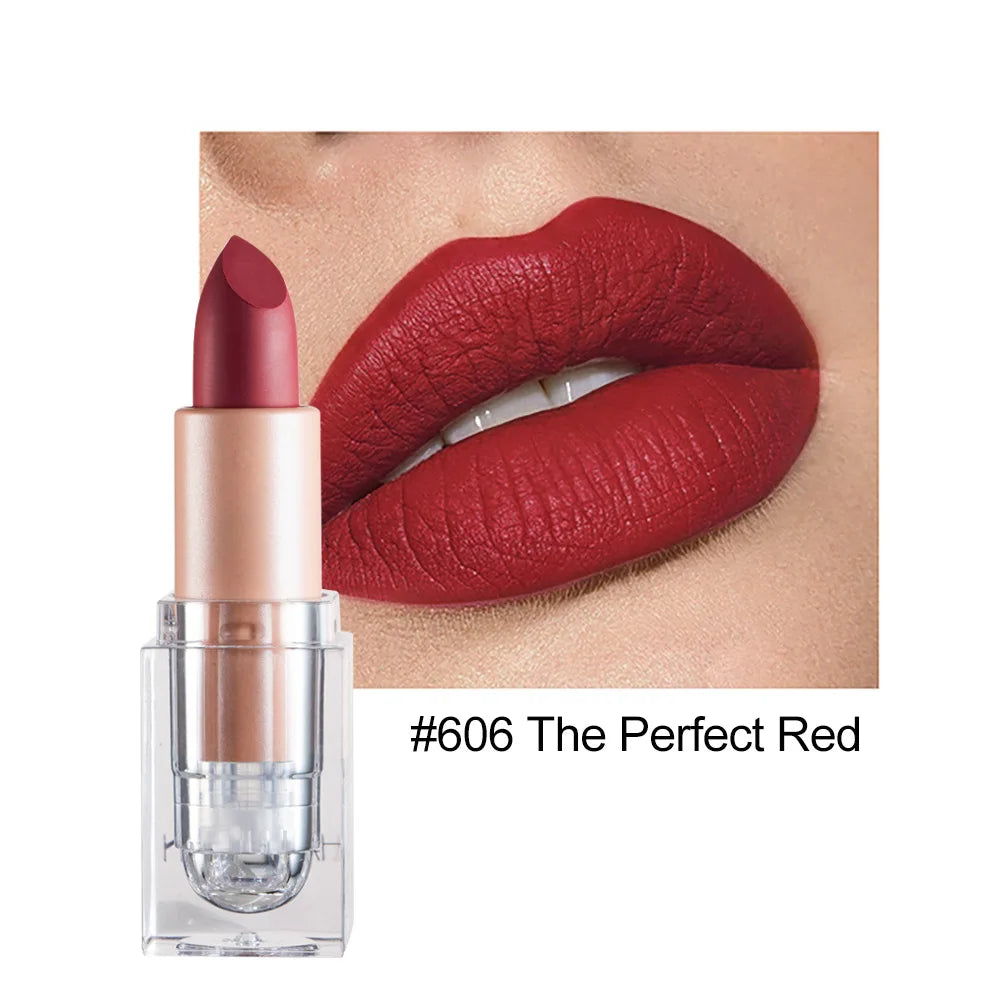 HANDAIYAN Matte Nude Lipstick – Velvet, Long-Lasting & Waterproof