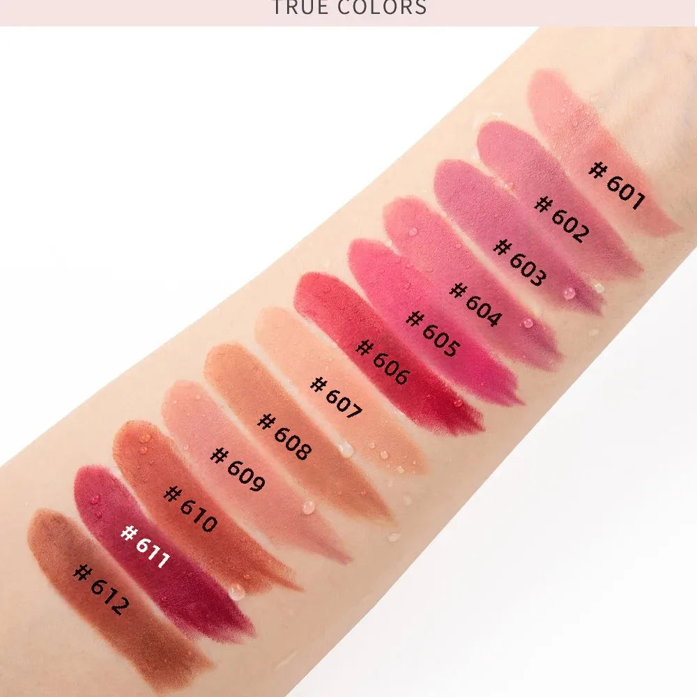 HANDAIYAN Matte Nude Lipstick – Velvet, Long-Lasting & Waterproof