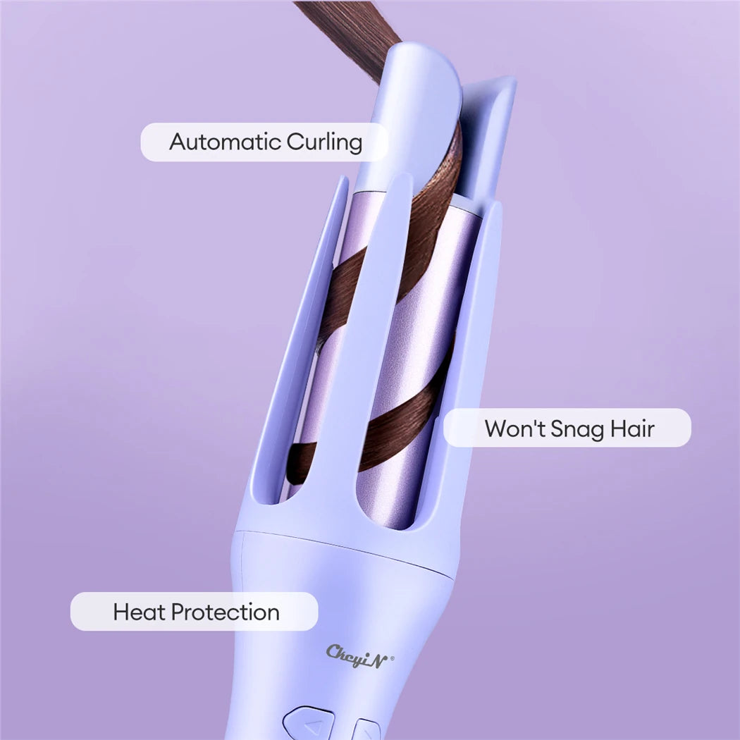 CkeyiN Automatic Curling Iron – Perfect Curls in Minutes
