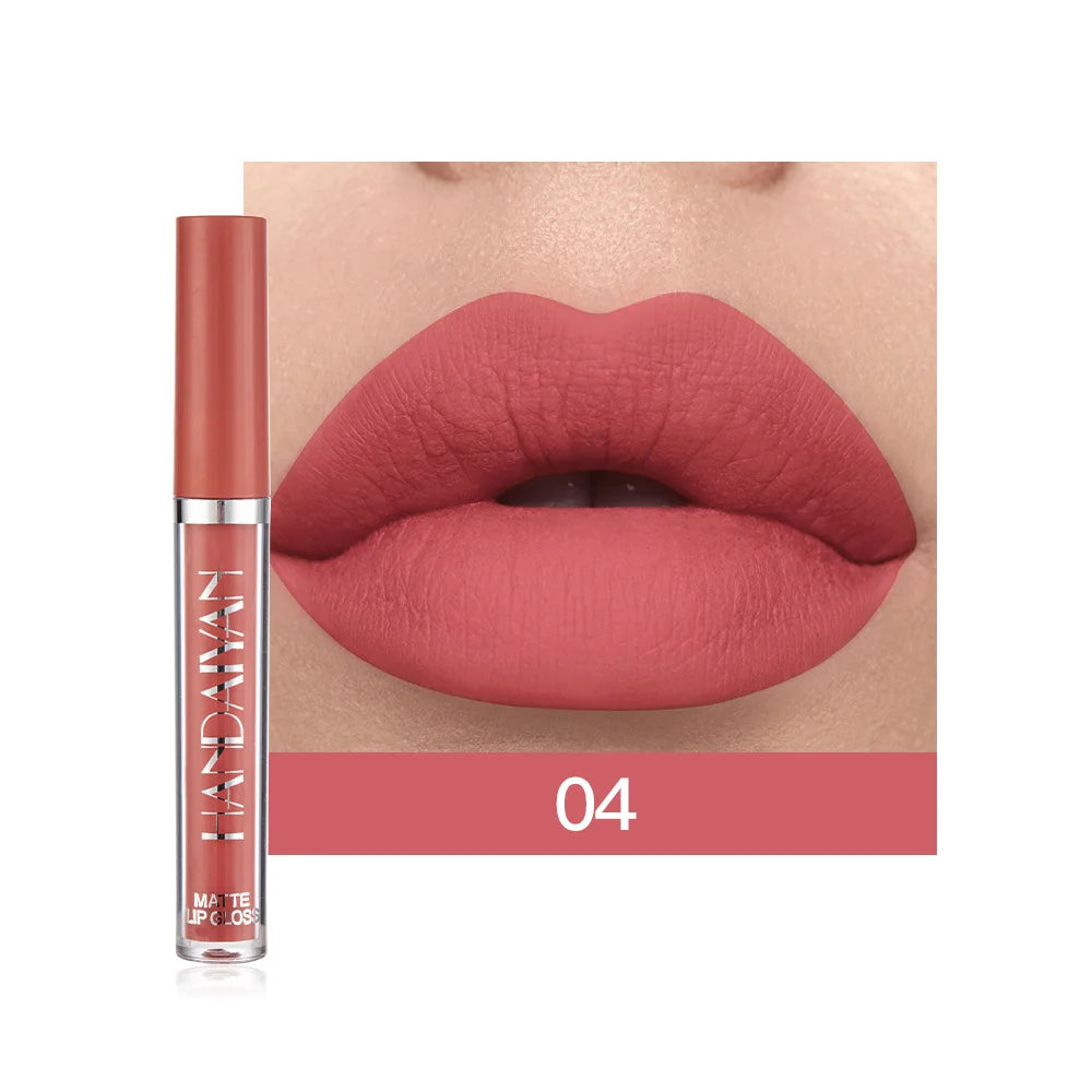 HANDAIYAN 6-Piece Lipstick Set – Waterproof & Long-Lasting Matte