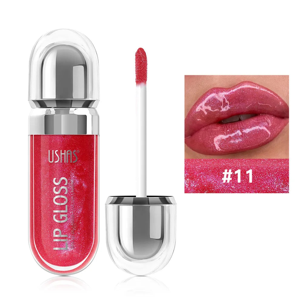 USHAS 12 Colors Pearlescent Liquid Lipstick