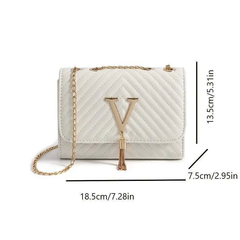 Luxury Embroidered Crossbody Bag