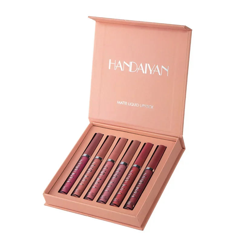 HANDAIYAN Lipstick Set – Waterproof, Long-Lasting & Matte