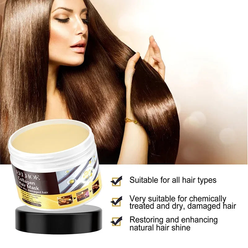 Collagen Keratin Hair Mask Repair Smooth Moisturize