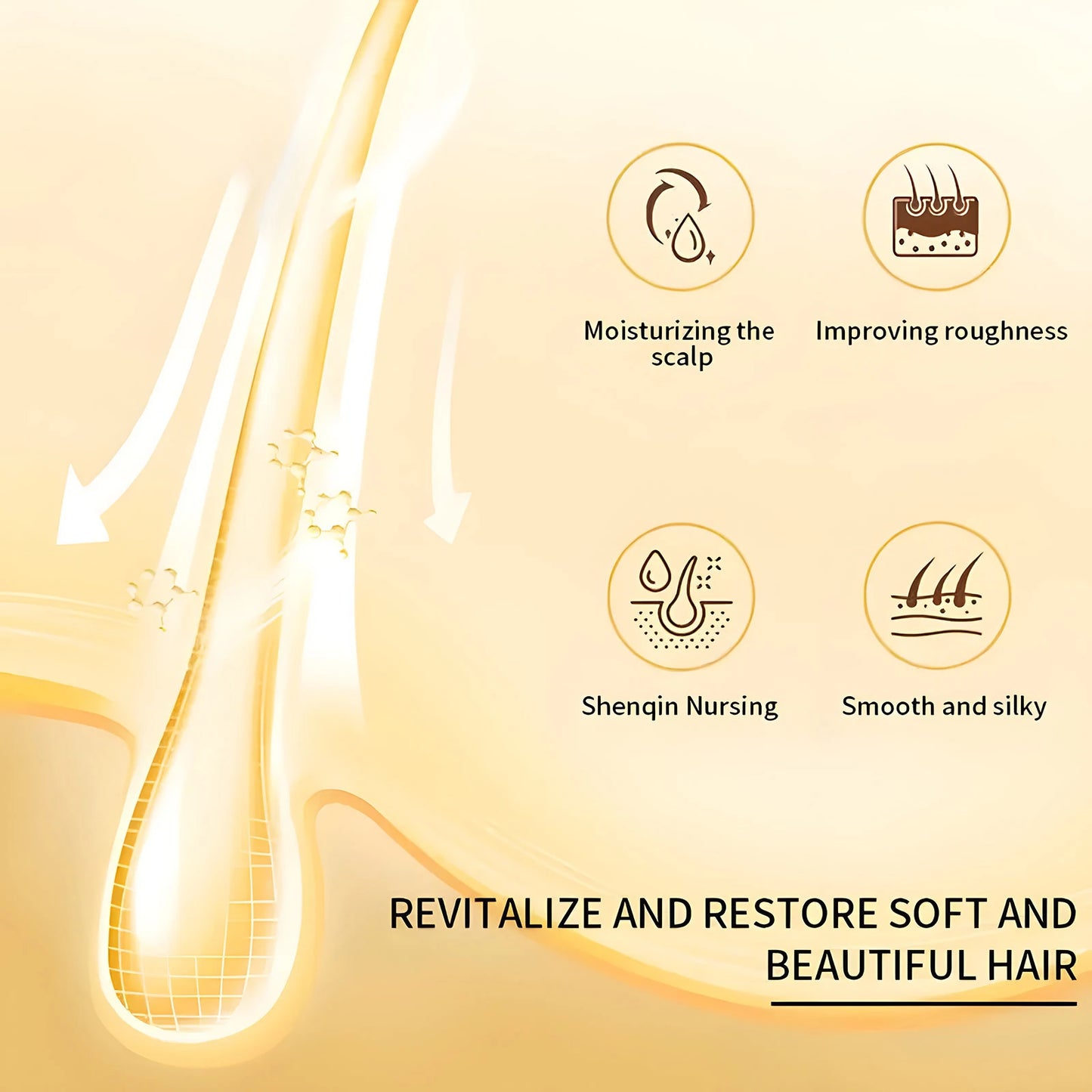 No-rinse hair conditioner