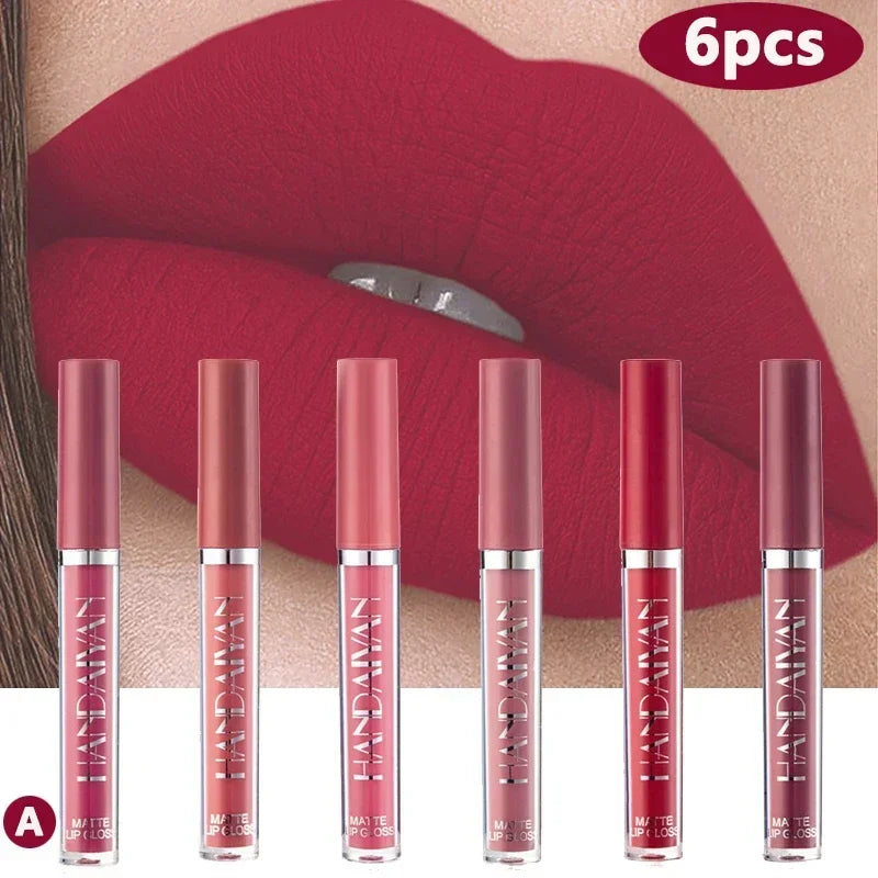 HANDAIYAN Lipstick Set – Waterproof, Long-Lasting & Matte