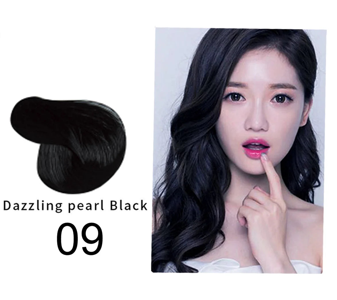 Mokeru Natural Brown Hair Color Shampoo – Long-Lasting Permanent Dye