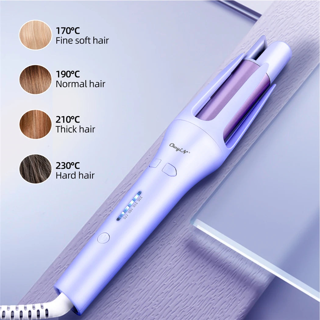 CkeyiN Automatic Curling Iron – Perfect Curls in Minutes