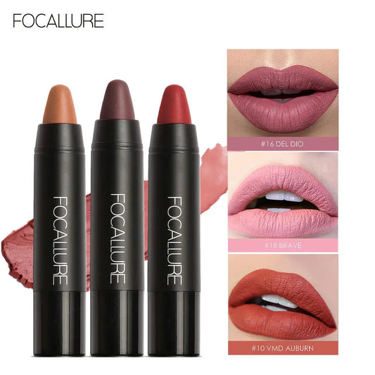 Focallure Matte Lipstick 19 Colors – Waterproof
