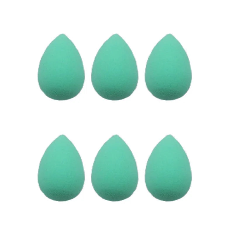 6Pcs Mini Makeup Sponge Powder Puff Set