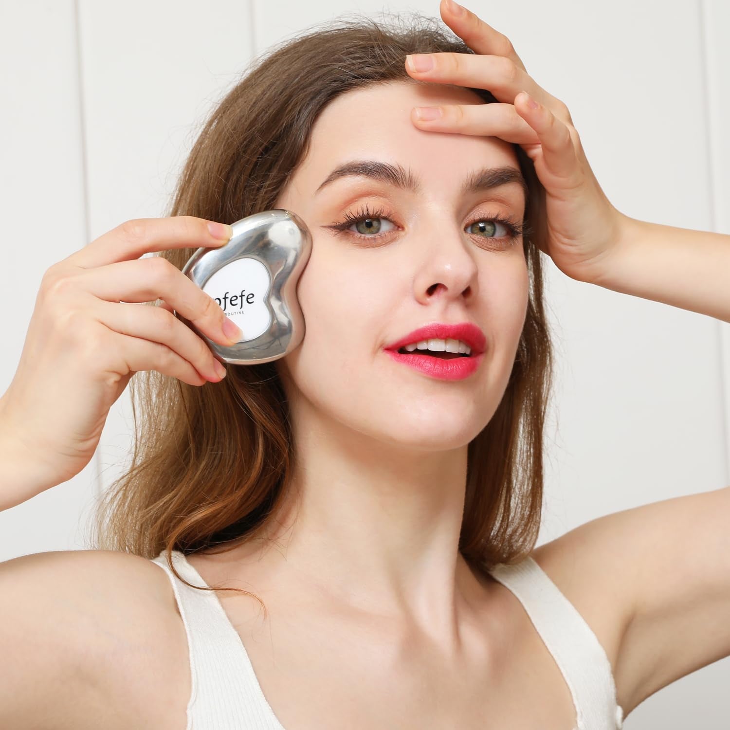 Stainless Steel Cryo Gua Sha Facial and Body Spa Tool for Enhanced Skin Care