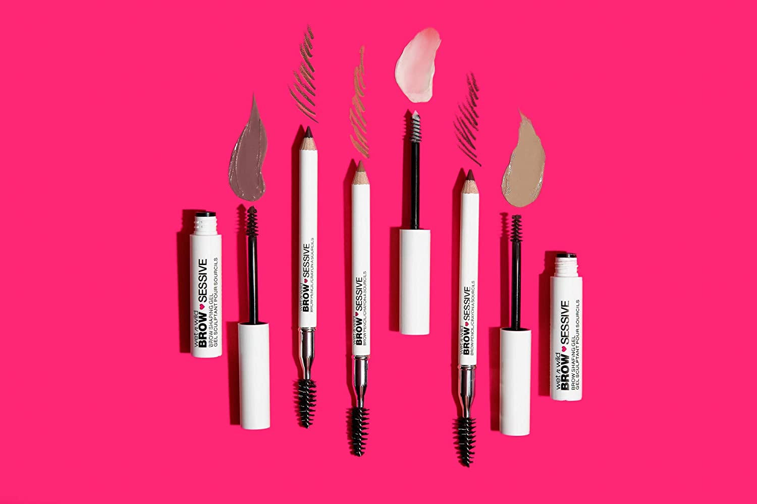Brow-Sessive Brow Pencil, Ultra-Precise Dual Ended Spoolie Brush for Perfect Buidlable Blendable Shaping, Natural Lasting Shades for Every Brow, Cruelty-Free & Vegan - Taupe(Packaged)