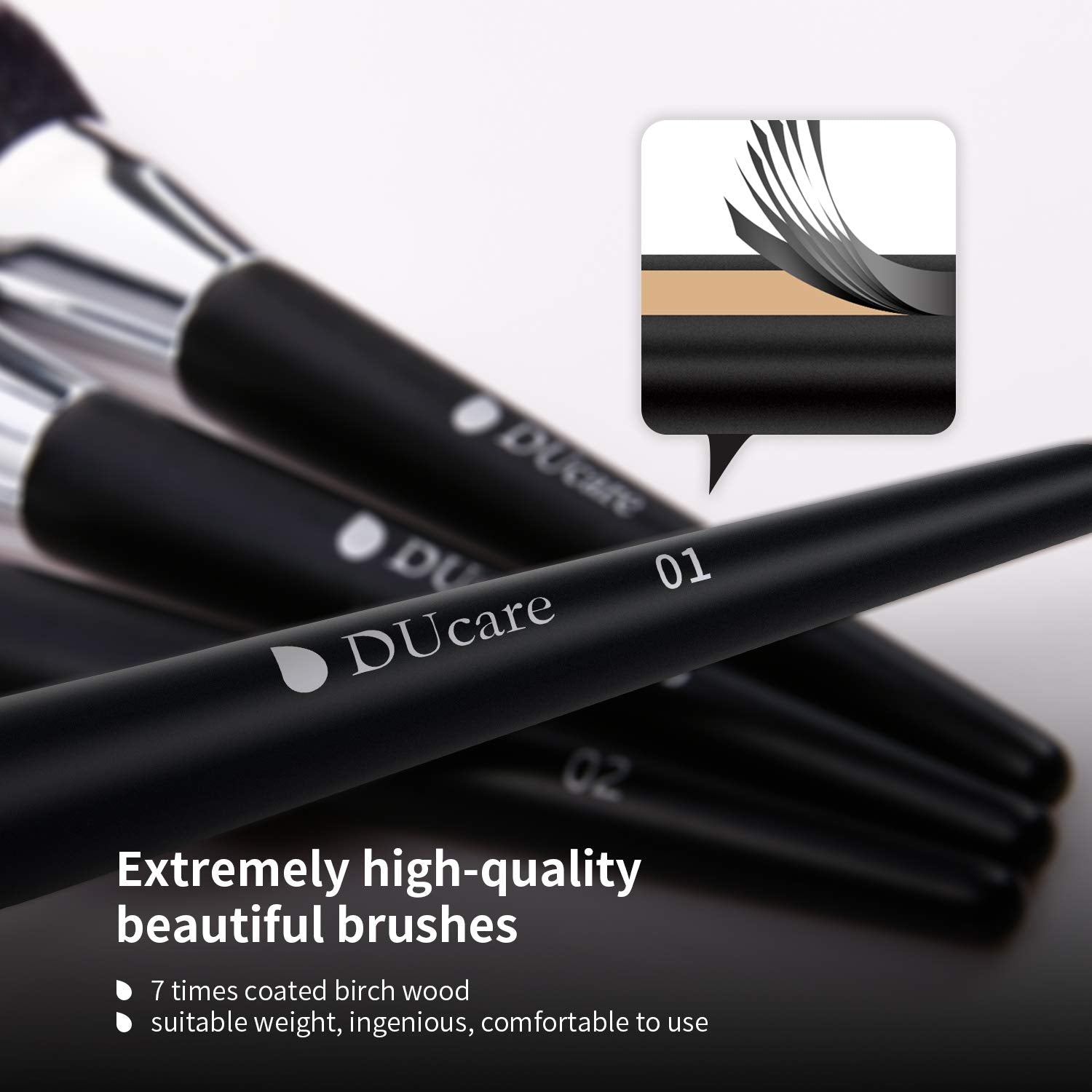 Makeup Brushes Set Professional 32Pcs Make up Brushes Premium Synthetic Kabuki Foundation Blending Face Powder Blush Concealers Eye Shadows