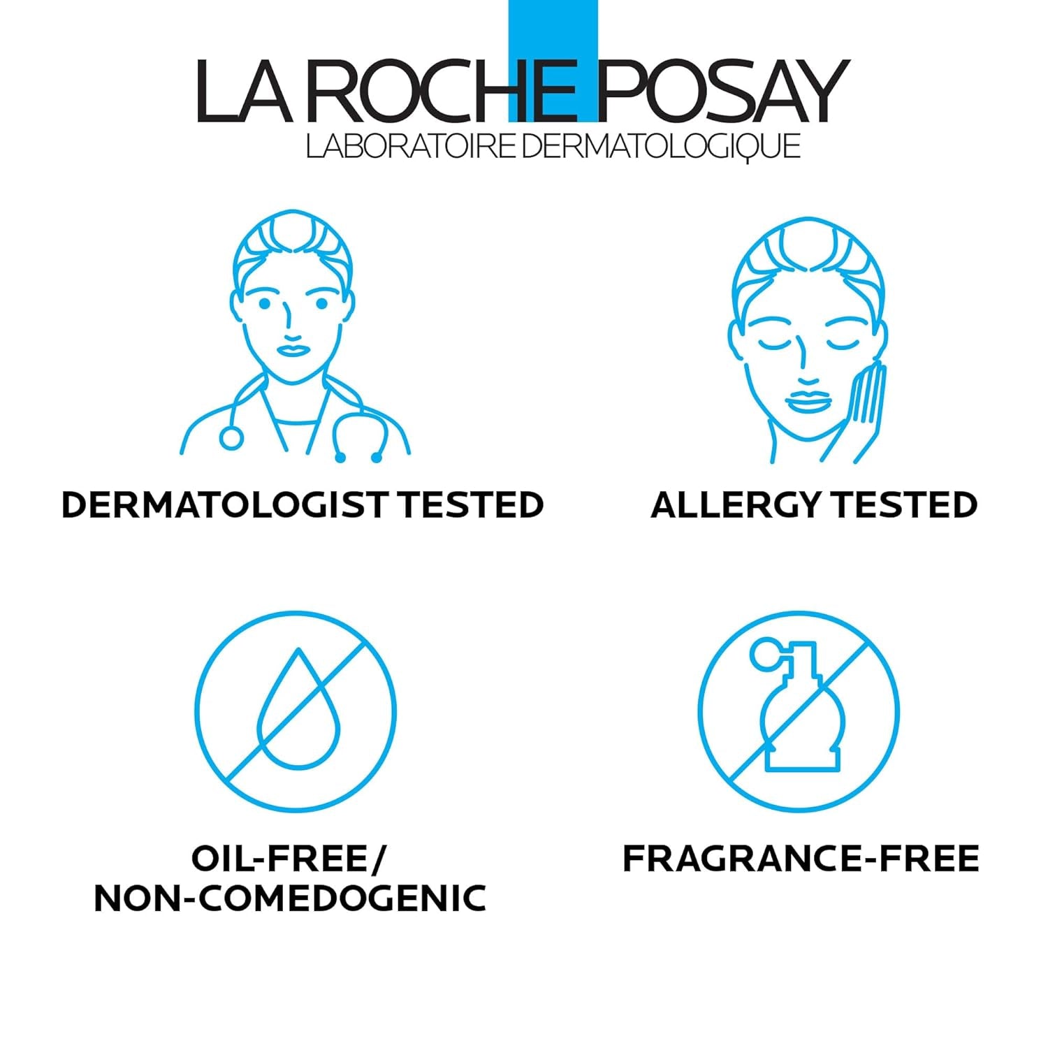 La Roche-Posay Toleriane Double Repair Face Moisturizer - Daily Hydrating Cream with Ceramide and Niacinamide for All Skin Types, Provides Immediate Comfort and Long-Lasting Hydration, Fragrance-Free