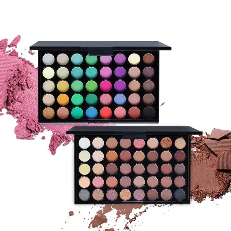 Paleta de sombras POPFEEL com 40 cores - Addoree